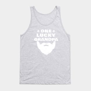 One Lucky Grandpa - Funny St Patrick Day Gift Idea Tank Top